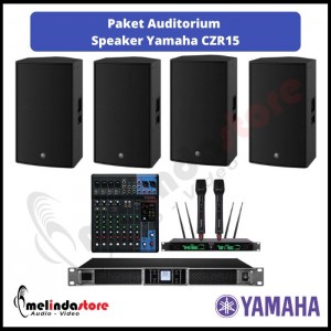 Paket Auditorium Speaker Pasif Yamaha CZR 15 | 4 Speaker